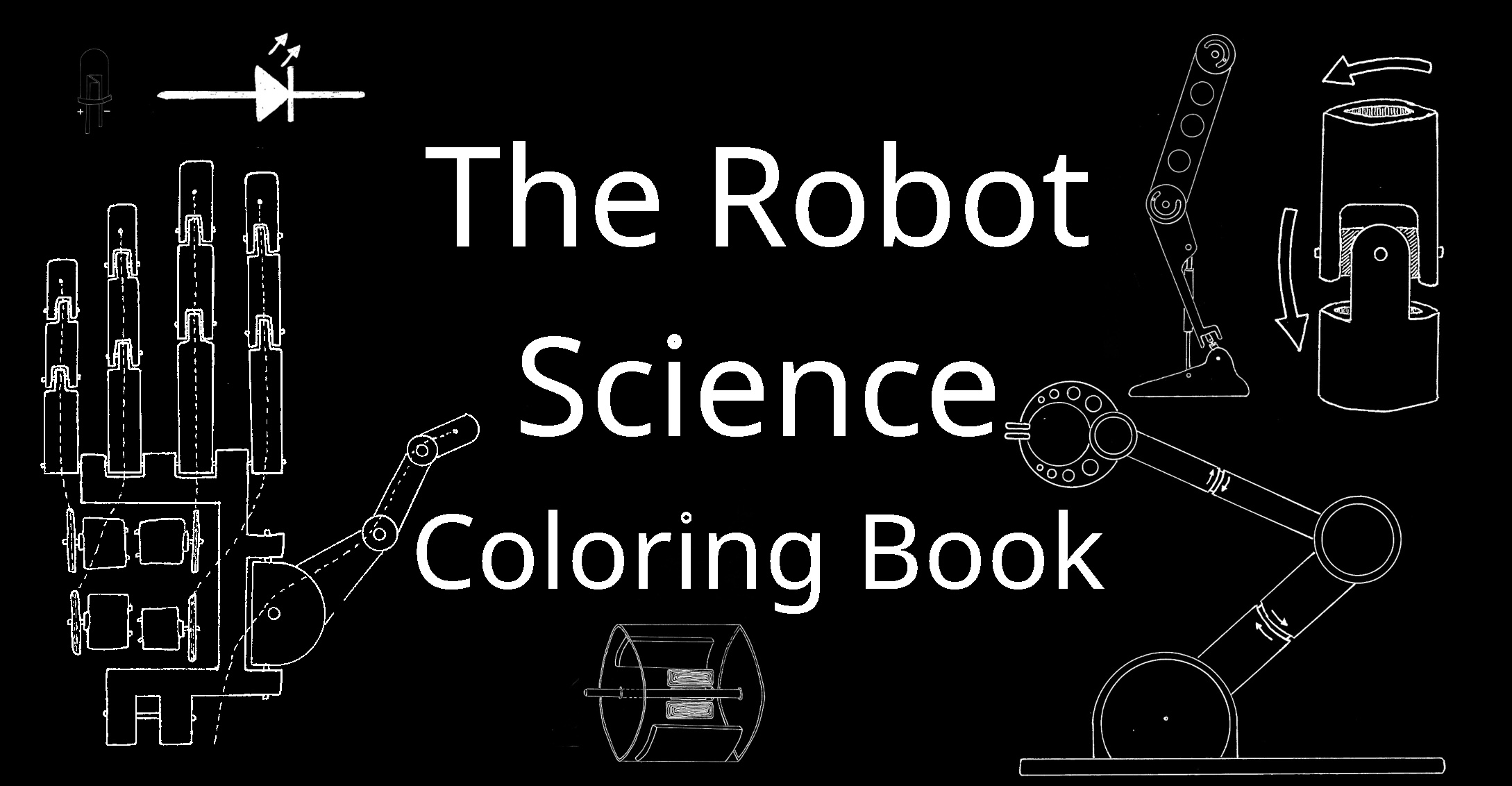 The Robot Science Coloring Book