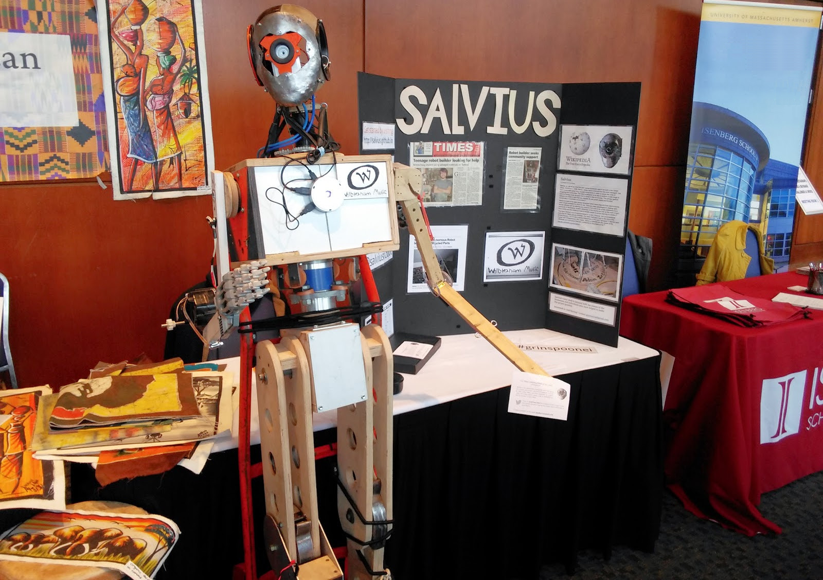 Salvius the robot