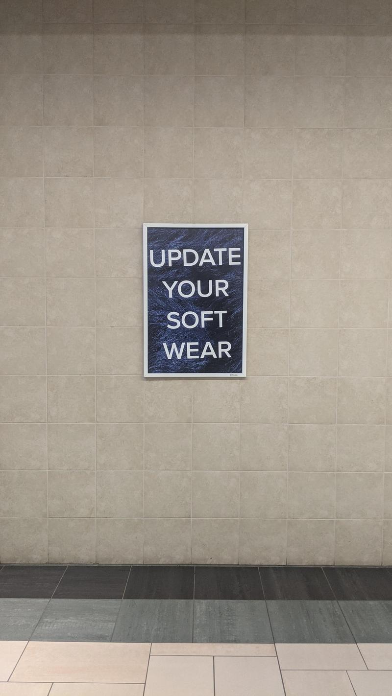 Update Your Software Sign